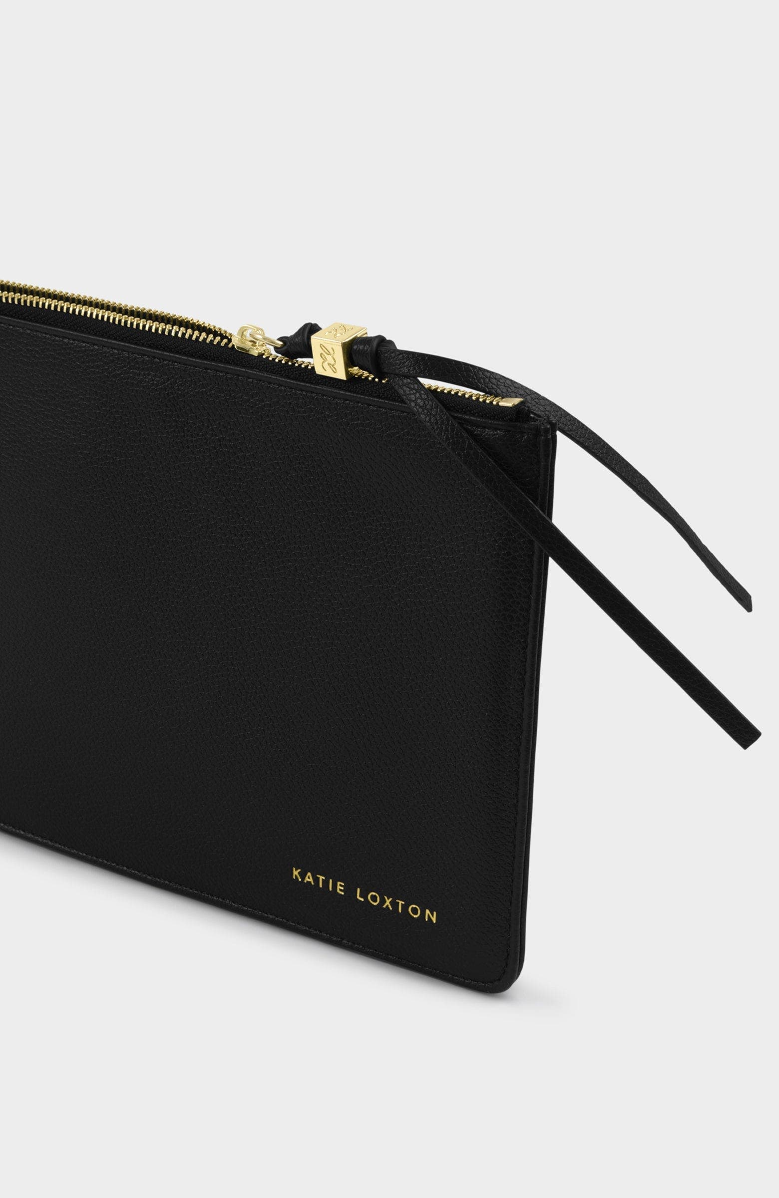 Katie Loxton Tassel Charm Pouch, Alternate, color, Black