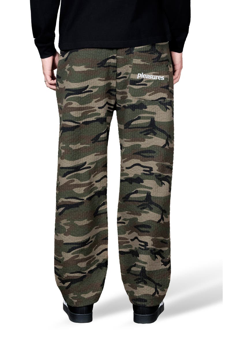 Textured Camo Desire Sweatpants, Alternate, color, CAMO