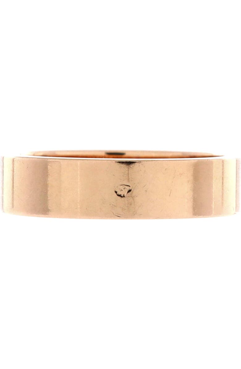 Pre-Owned Hermes Collier de Chien Ring 18K Rose Gold Small, Alternate, color, Rose Gold