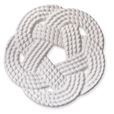 Rope Trivet Ivory Earthenware Summer