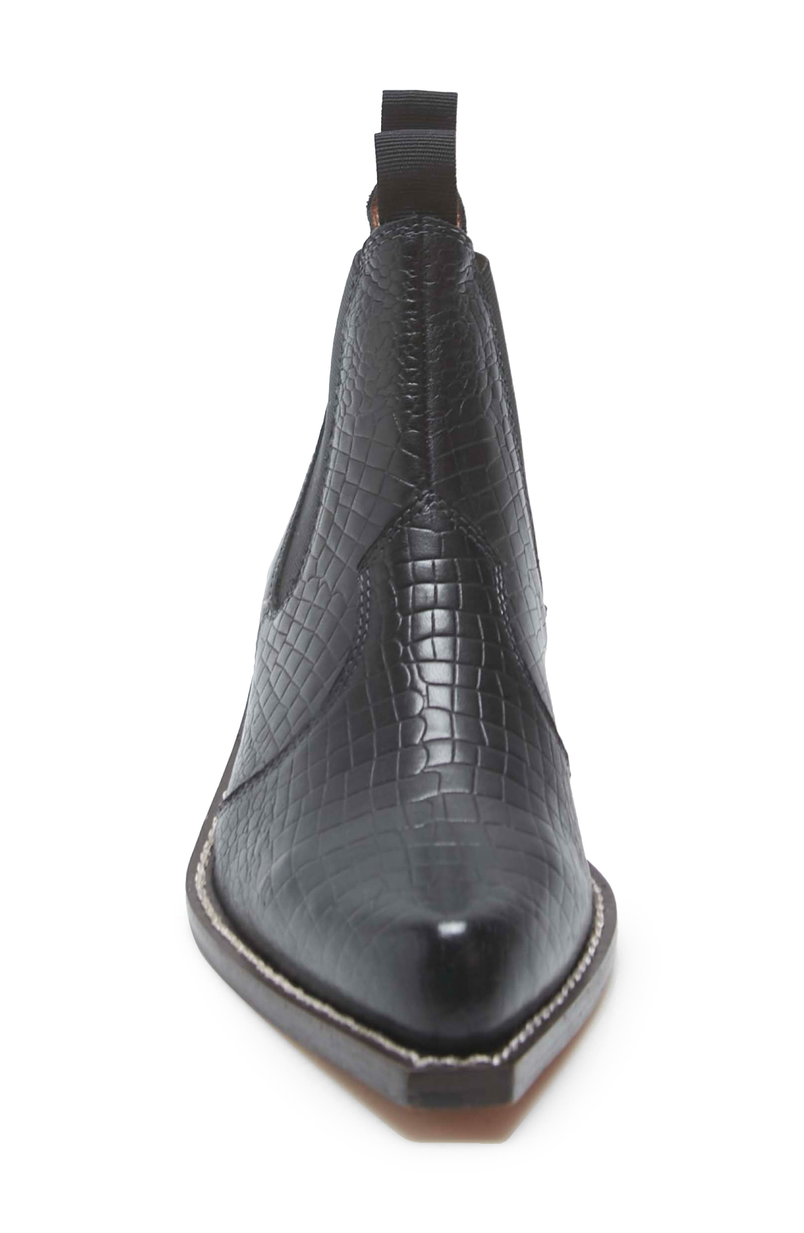 Free People Beau Western Chelsea Boot, Alternate, color, 