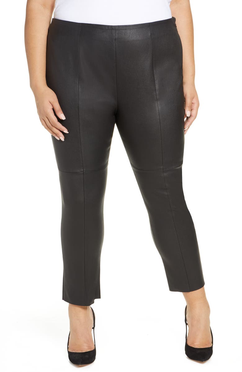 Pari Passu Leather Pants, Main, color,