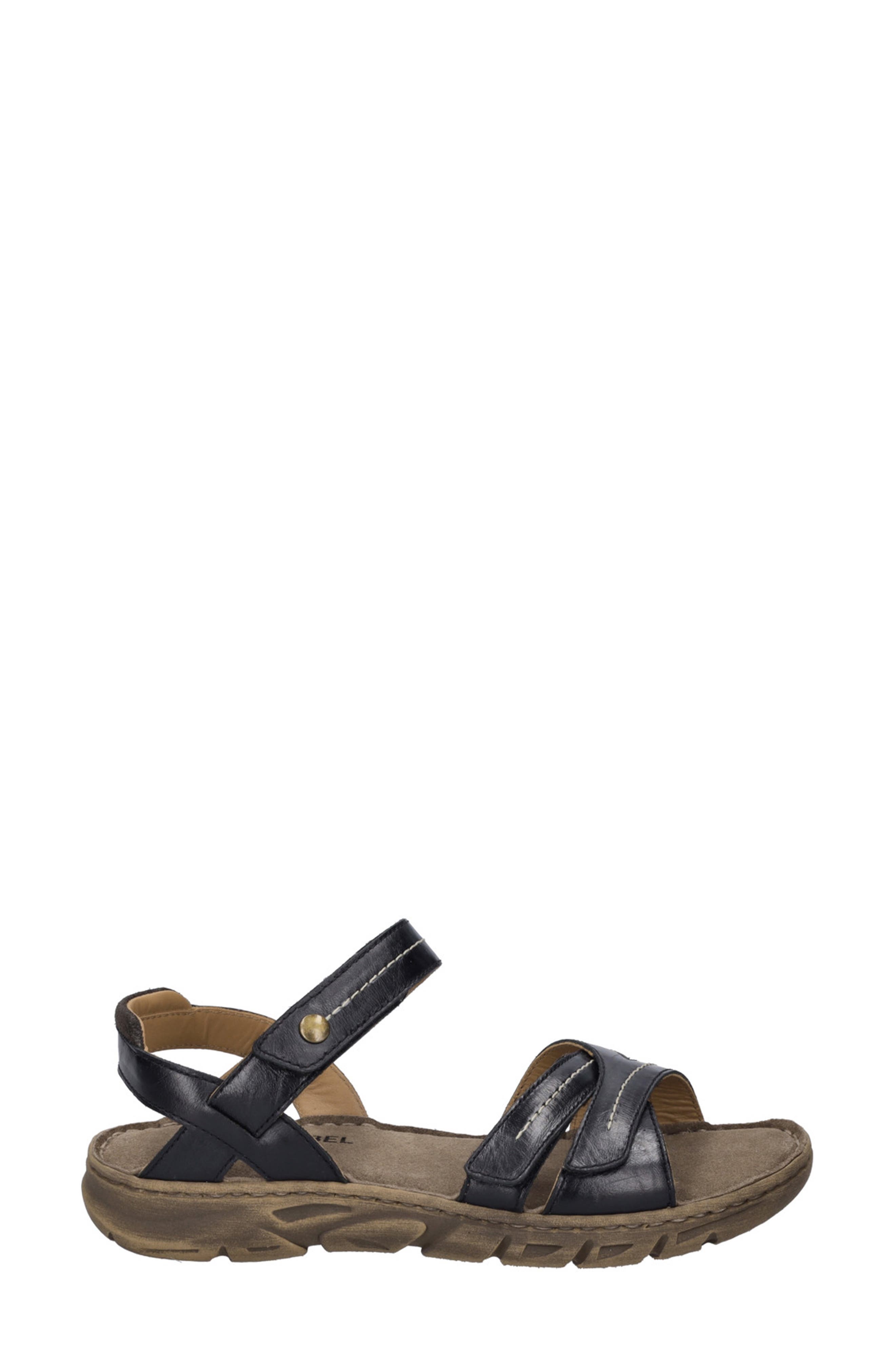 Josef Seibel Brenda 06 Sandal, Alternate, color, Black