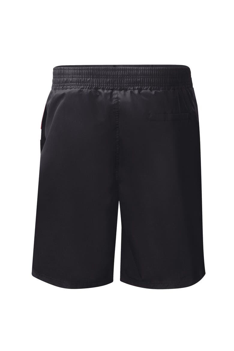 Men's G-III Sports by Carl Banks Black Miami Heat Sea Wind Swim Trunks, Alternate, color, Black