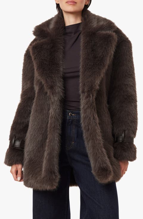Faux Fur Coat
