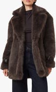 Habitual Faux Fur Coat