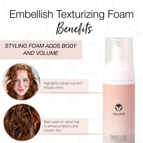 Calista Embellish Texturizing Foam