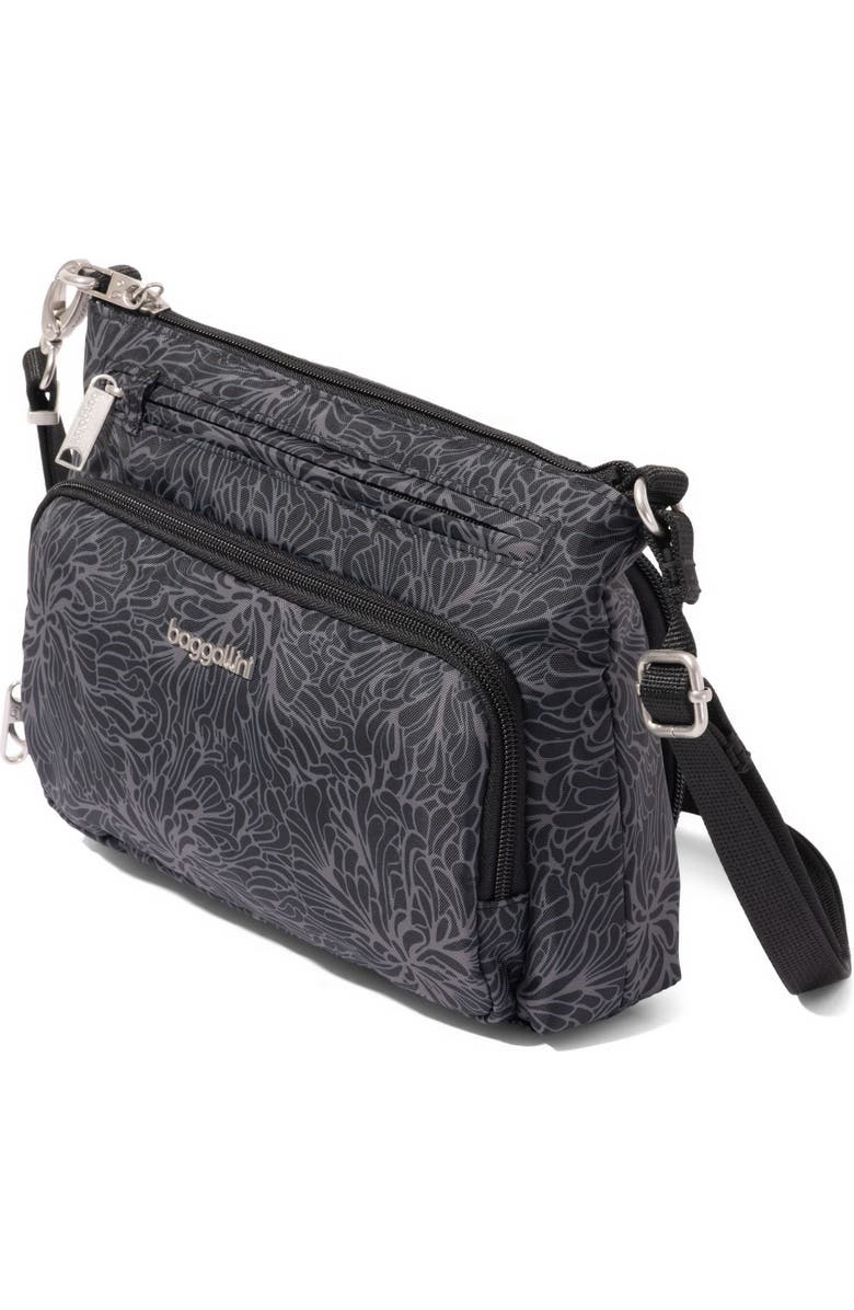 BAGGALLINI Securtex� Anti-Theft Keepsake Crossbody, Alternate, color, Midnight Blossom Print