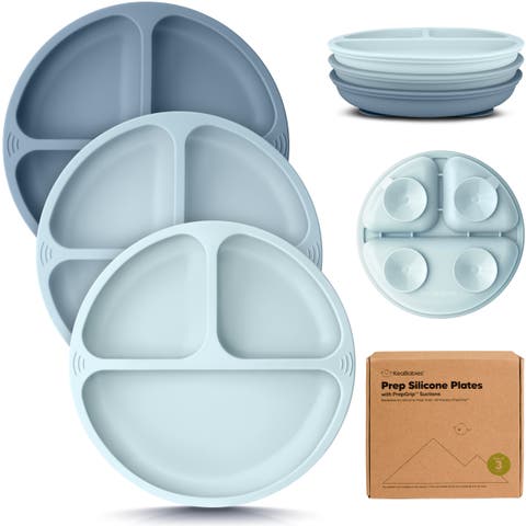 3-Pack Prep Silicone Suction Plates