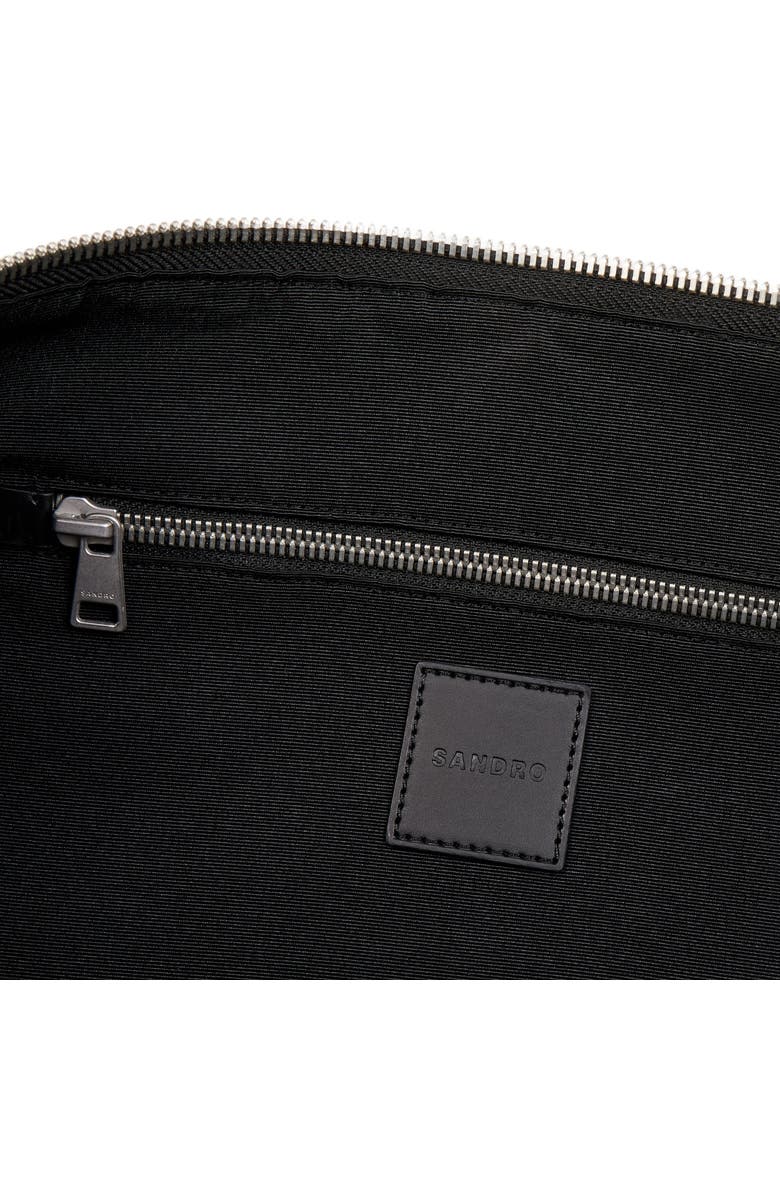 SANDRO Weekend bag, Alternate, color, Black