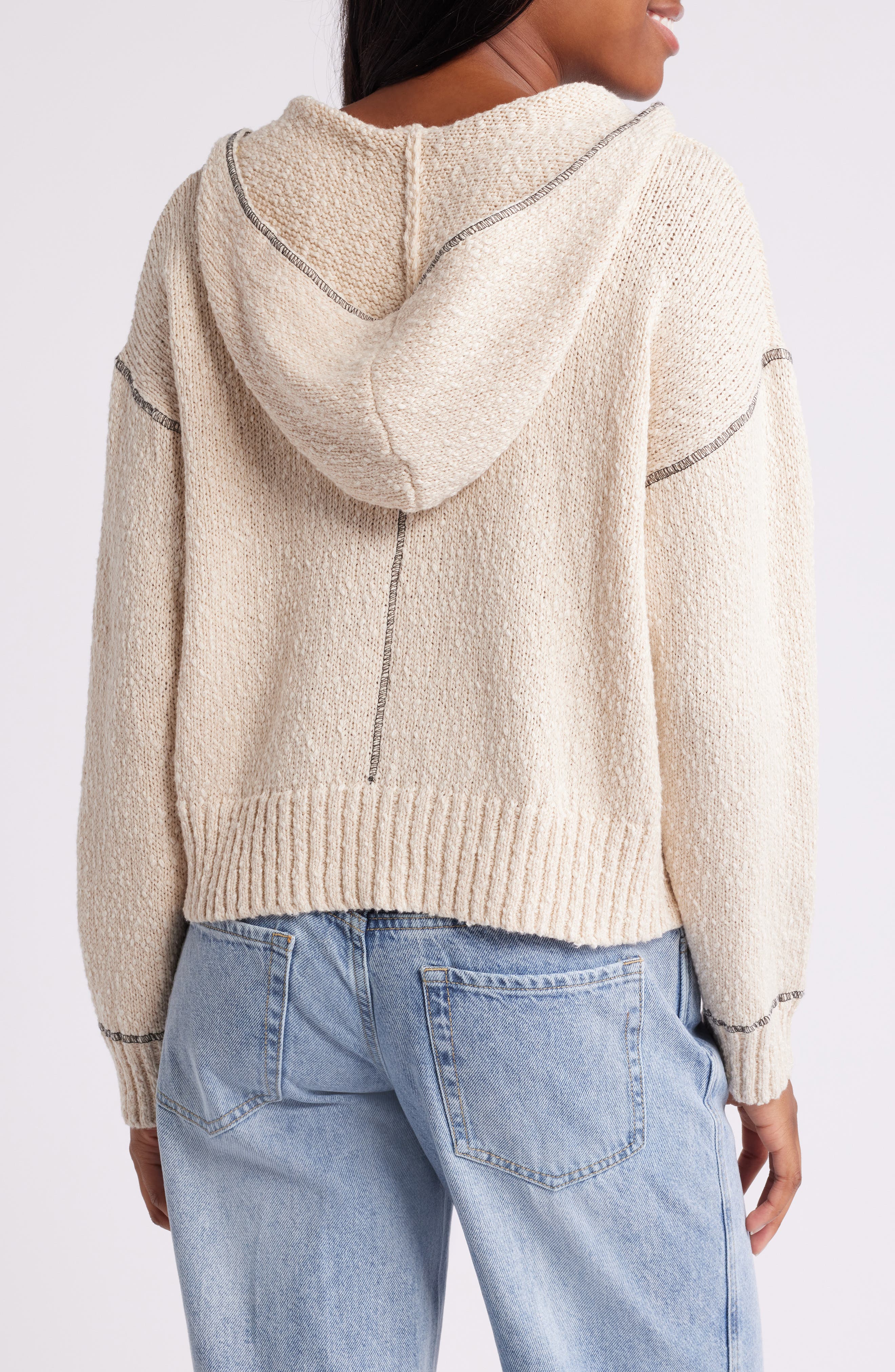 Roxy Oasis Discovery Sweater Hoodie (Women) | Nordstromrack