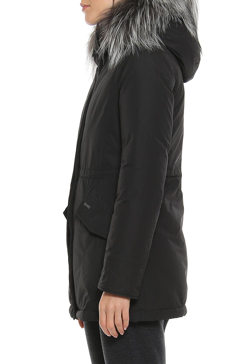 Woolrich City Arctic Down Parka with Genuine Fox Fur Trim, Alternate, color,