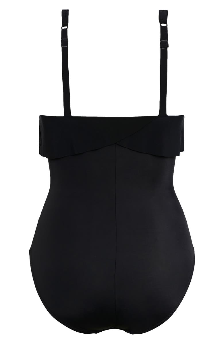 Magicsuit<sup>®</sup> Halter Neck One-Piece Swimsuit, Alternate, color, Black