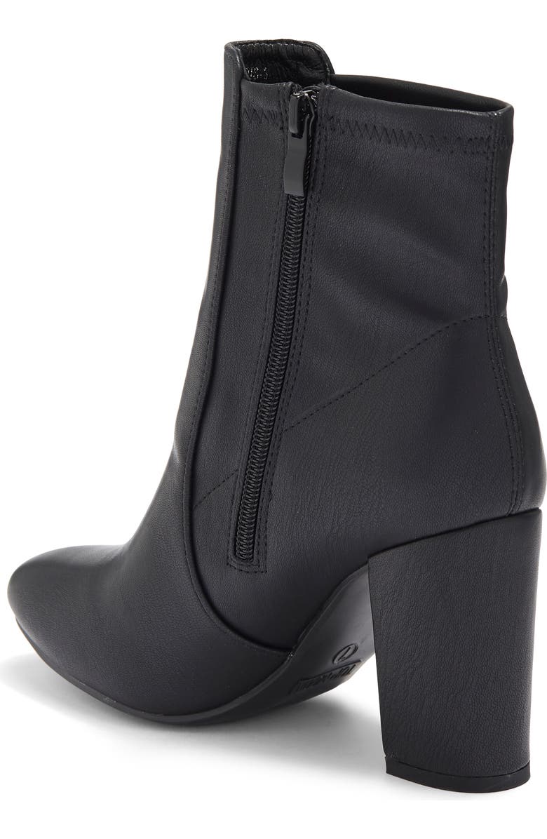 TOP MODA Snakeskin Embossed Ankle Boot, Alternate, color,