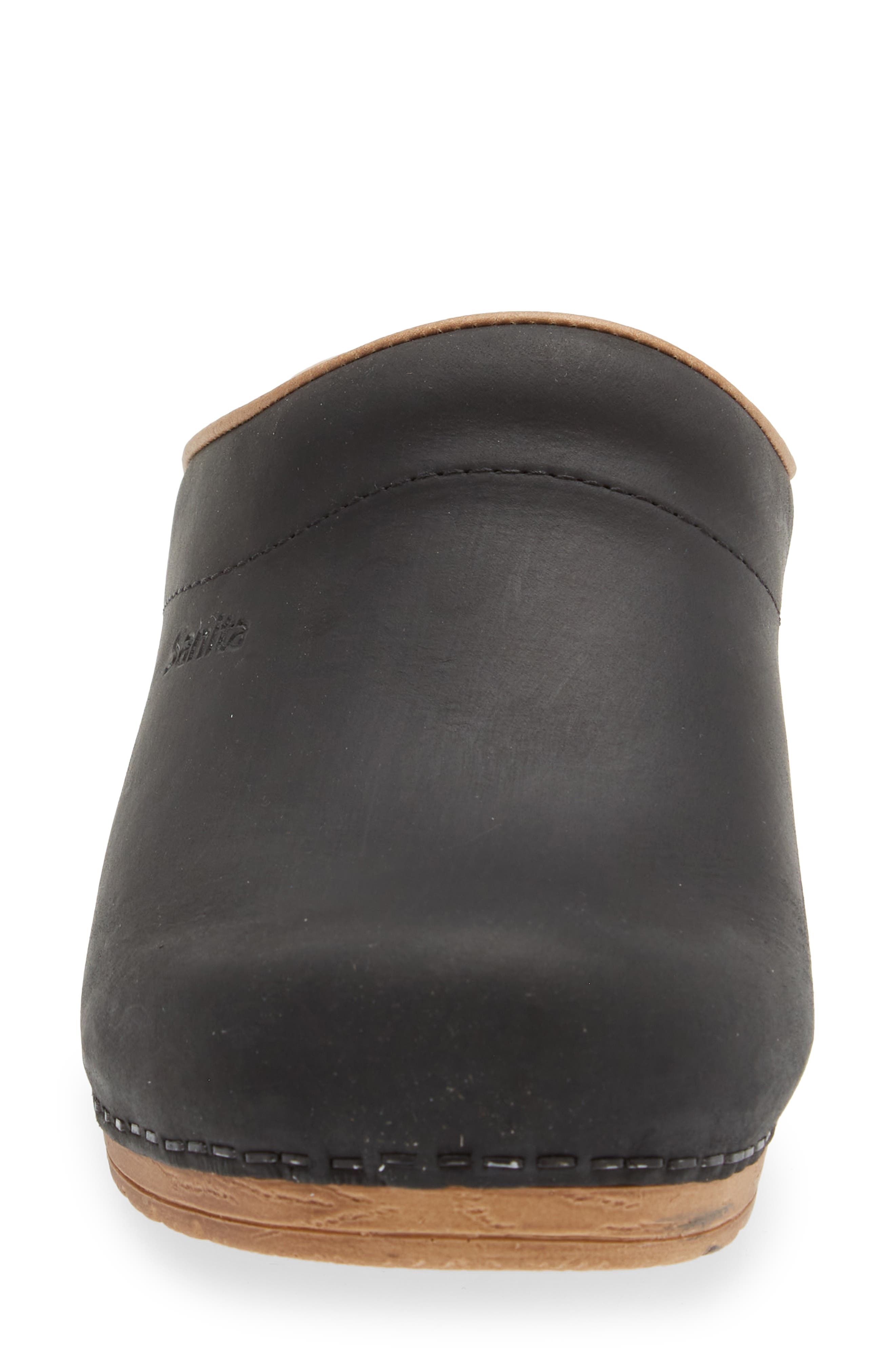 Sanita Ellis Leather Clog, Alternate, color, 