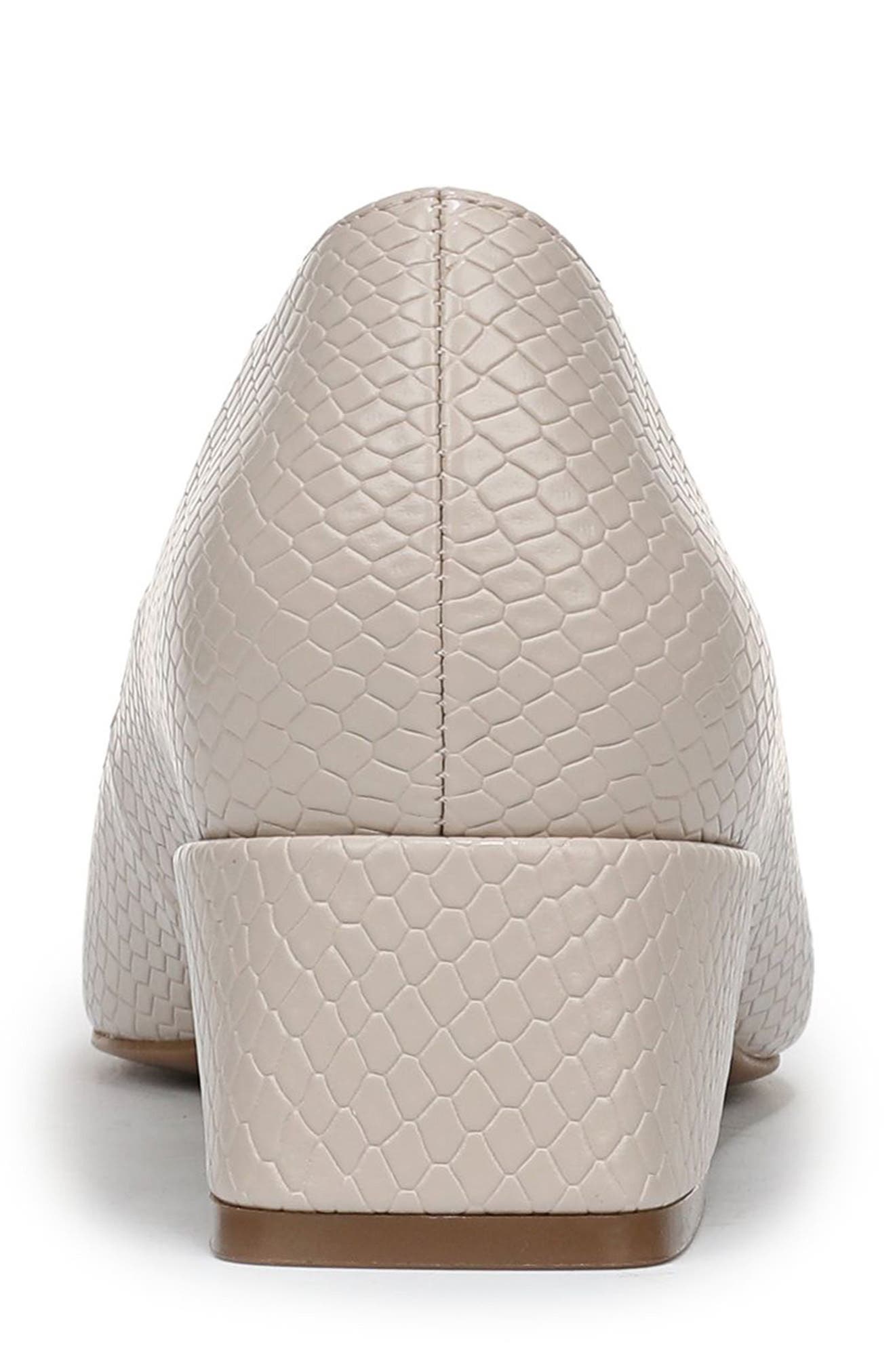 Naturalizer Huntley Kitten Heel Pump, Alternate, color, Ivory Mist Snake Faux Leather