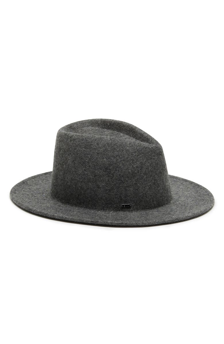 Eugenia Kim Blaine Wool Felt Fedora, Main, color, 