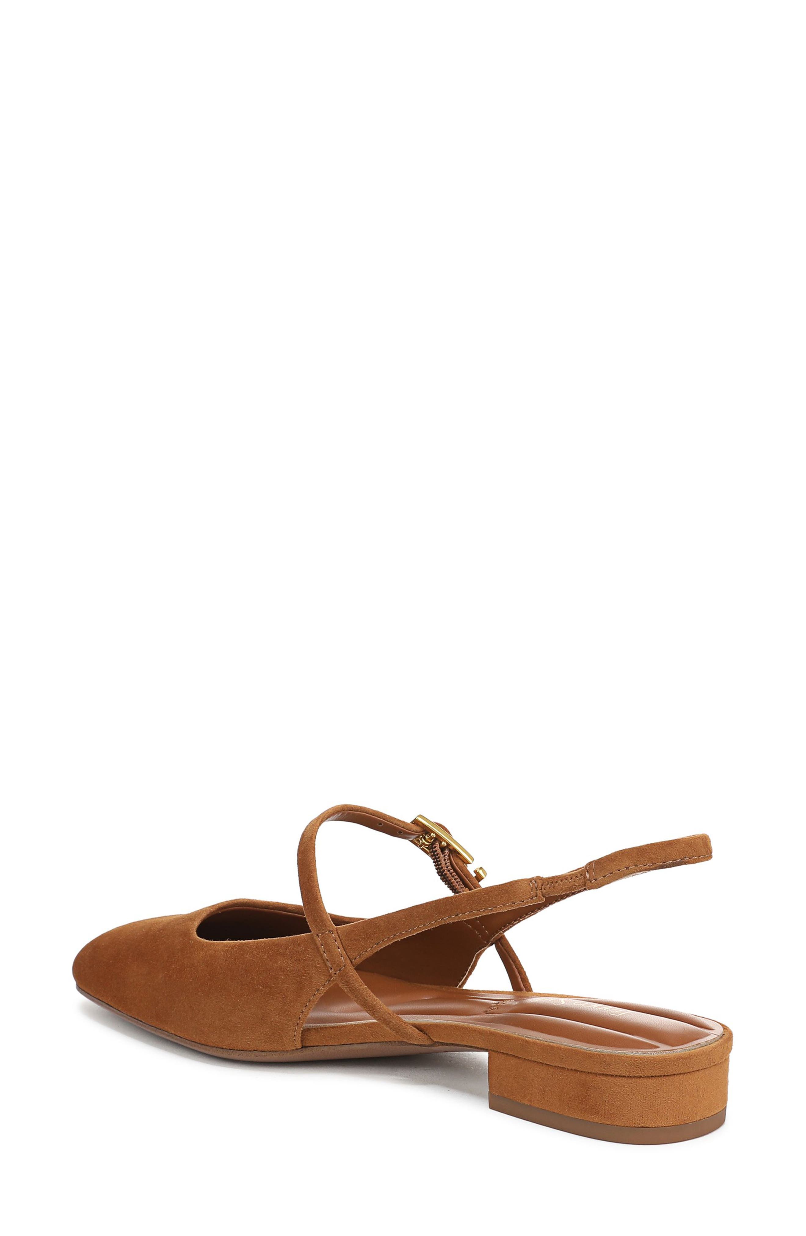 Destin Slingback Flat, Alternate, color, SADDLE TAN