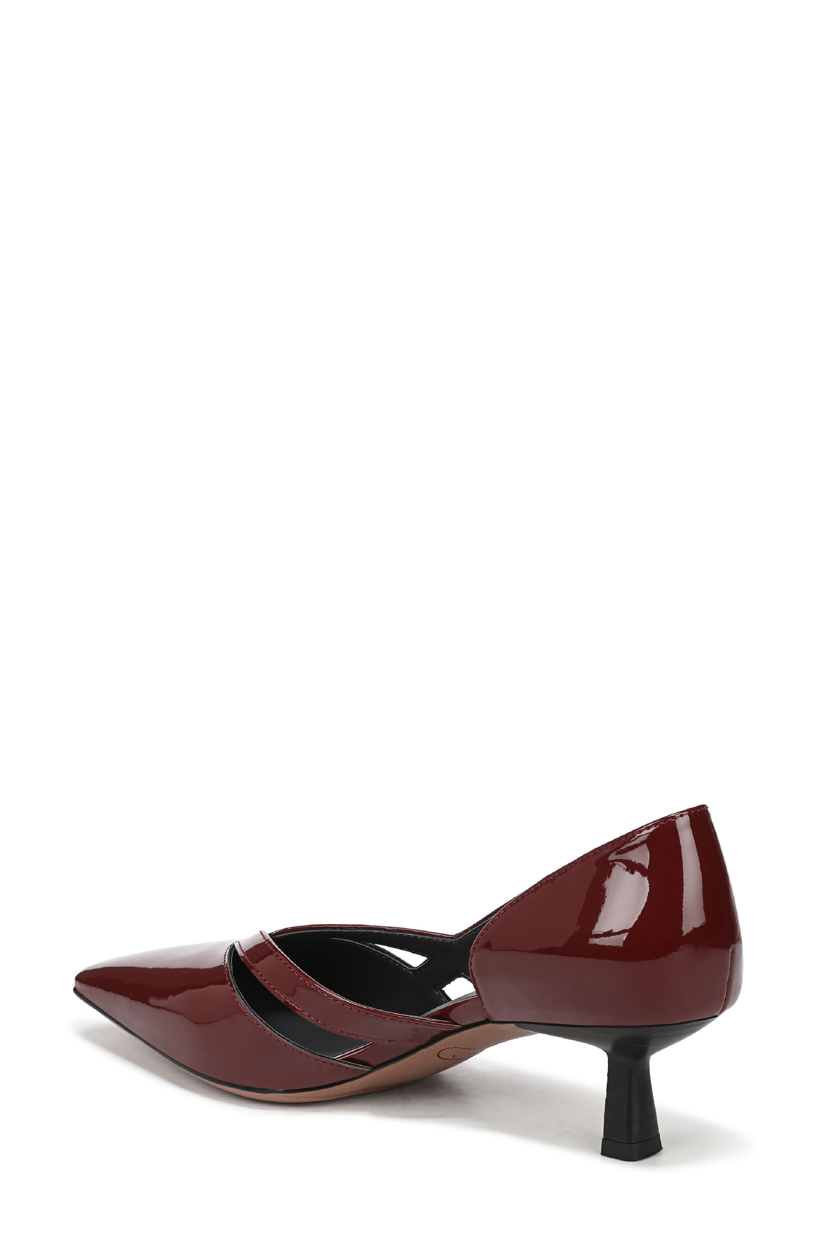 Roselyn Kitten Heel Pump, Alternate, color, OXBLOOD RED