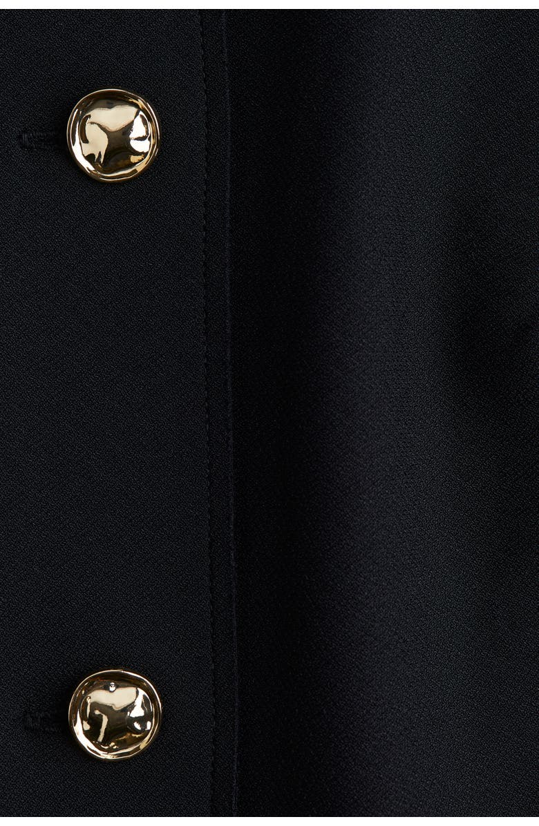 H&M Double-breasted Cardigan, Alternate, color, Navy Blue