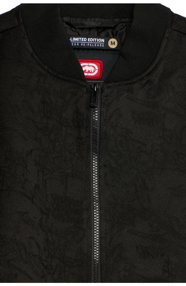 Ecko Unltd. Men's The Graffiti Stitch Jacket, Alternate, color, Black