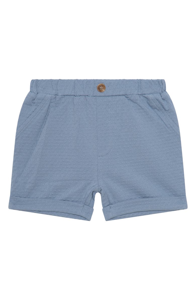 PL Baby by Petit Lem Race Car Shirt, Shorts, Socks & Hat Set, Alternate, color, Race Car