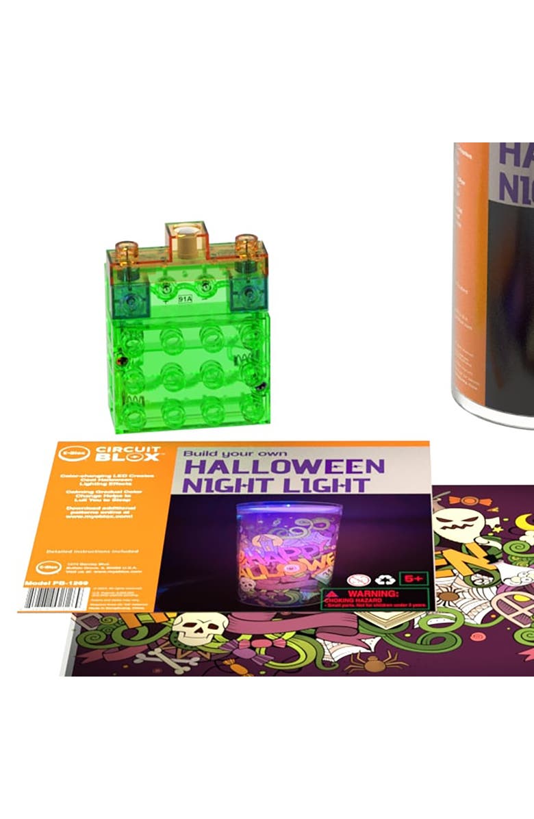 E-Blox Power Blox Byo Holiday Night Light Halloween, Alternate, color, Multicolored