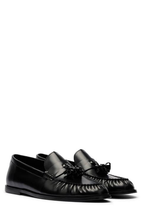 Morgan Leather Tassel Loafer
