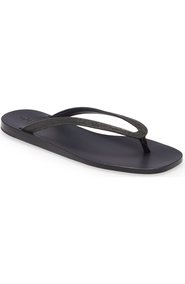 Brunello Cucinelli Monili Flip Flop, Main, color,