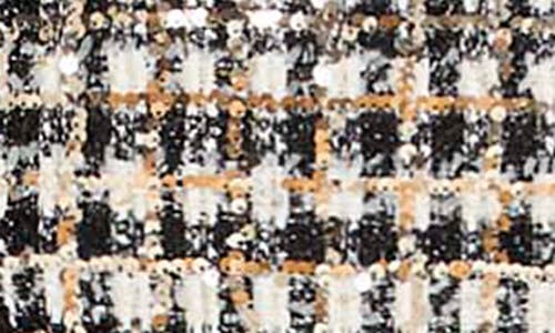 Amanda Uprichard Bethany Metallic Tweed Strapless Romper In Green