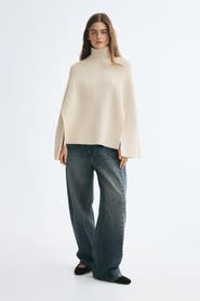 H&M Knit Mock Turtleneck Cape