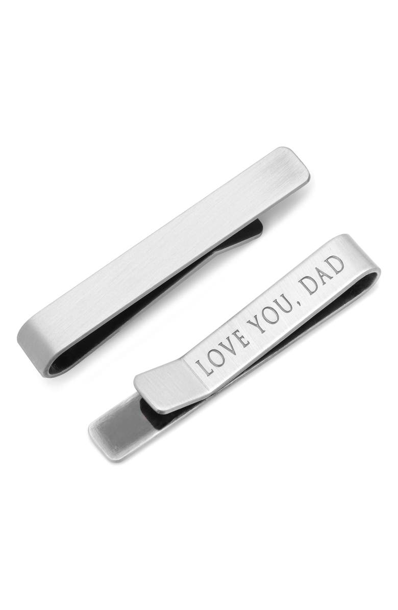 Cufflinks, Inc. I Love You Dad Tie Bar, Alternate, color,