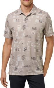 TravisMathew Featherweight Spritz Piqué Polo