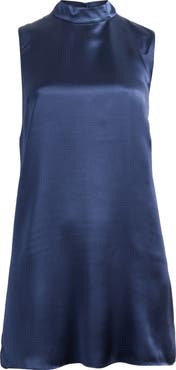 Reformation Lantana Silk Shift Minidress