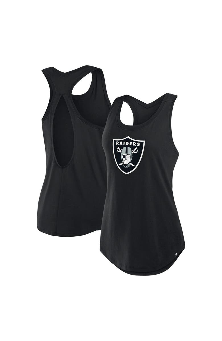 FANATICS Women's Fanatics Black Las Vegas Raiders Iron Fan Tank Top, Alternate, color, Black