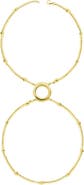 Lucy Quartermaine Art Deco Halo Hand Chain