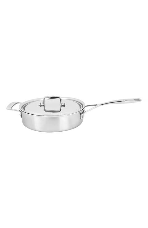 Essential 5-Ply 3-Quart Stainless Steel Sauté Pan