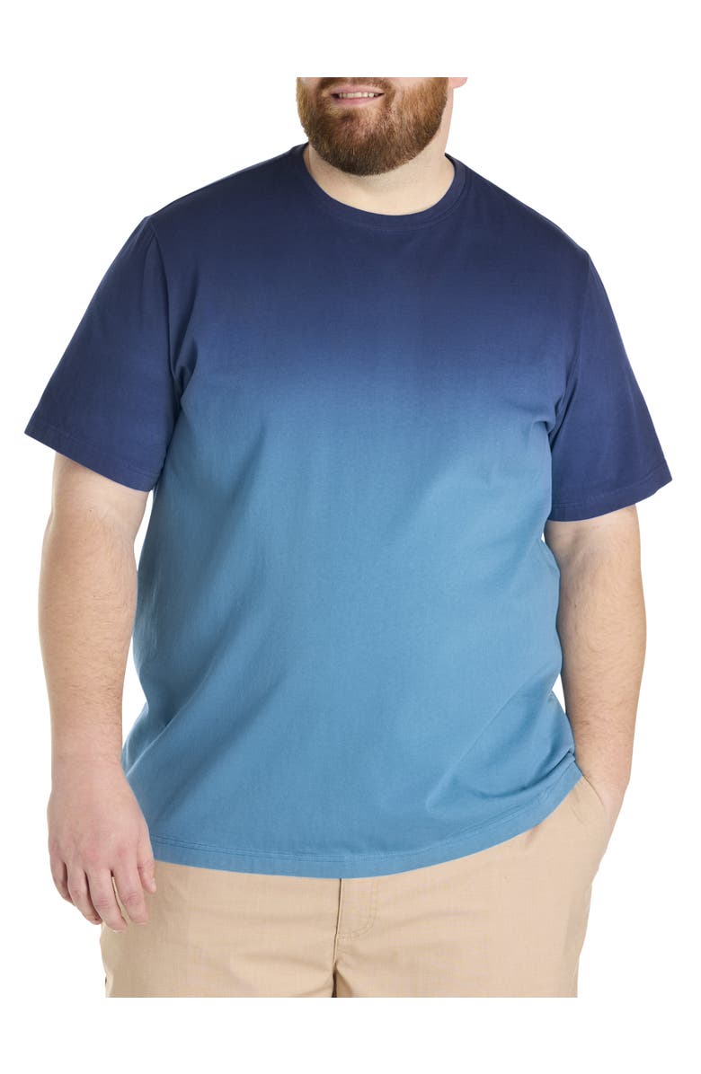 Harbor Bay by DXL Big & Tall Moisture-Wicking T-Shirt, Main, color, Maritime Multi