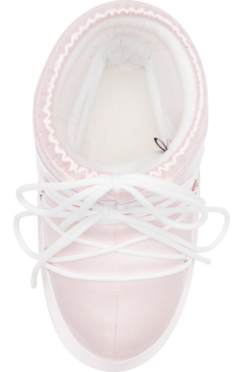 Moon Boot<sup>®</sup> Icon Low Water Repellent Nylon Boot, Alternate, color, Rose