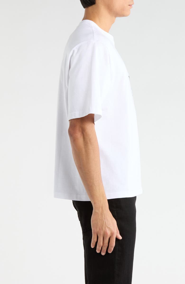 Von Dutch Logo Cotton Blend Graphic T-Shirt, Alternate, color, Bright White