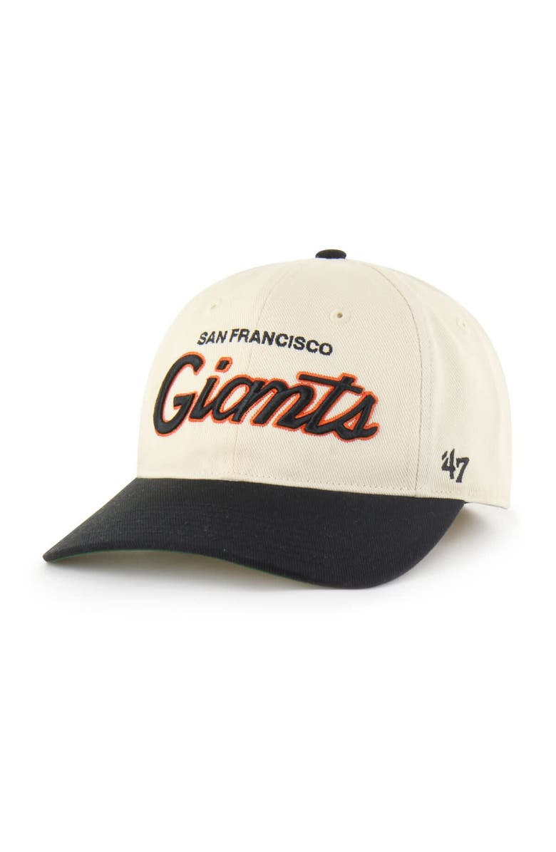 '47 Men's '47 Natural San Francisco Giants Crosstown Franchise Fitted Hat, Main, color, Natural