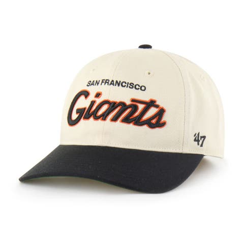 Men's '47 Natural San Francisco Giants Crosstown Franchise Fitted Hat