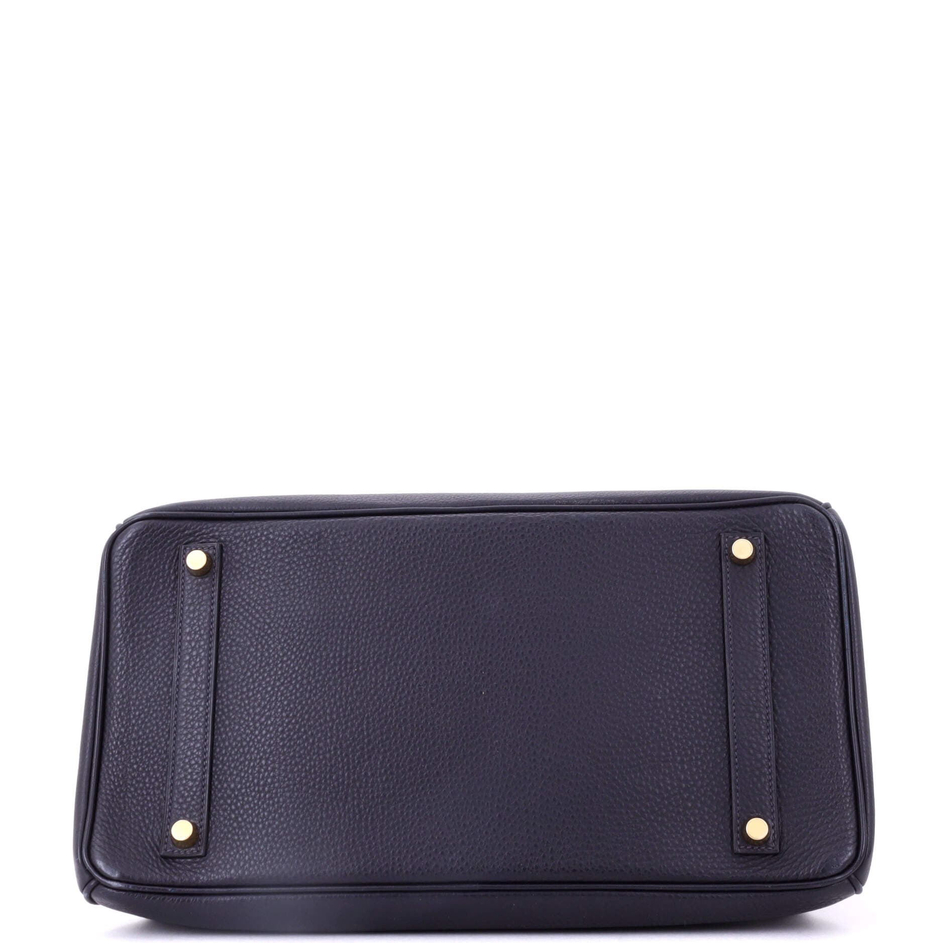 Pre-Owned Hermes Birkin Handbag Blue Togo with Gold Hardware 35, Alternate, color, Bleu Marine