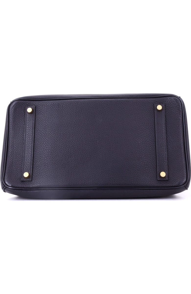 Pre-Owned Hermes Birkin Handbag Blue Togo with Gold Hardware 35, Alternate, color, Bleu Marine