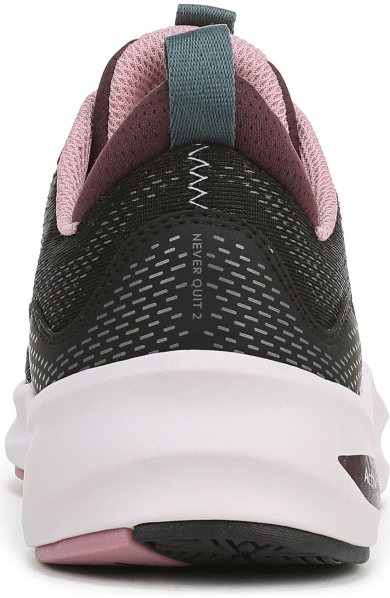 Rykä Never Quit 2 Training Sneaker, Alternate, color, Black