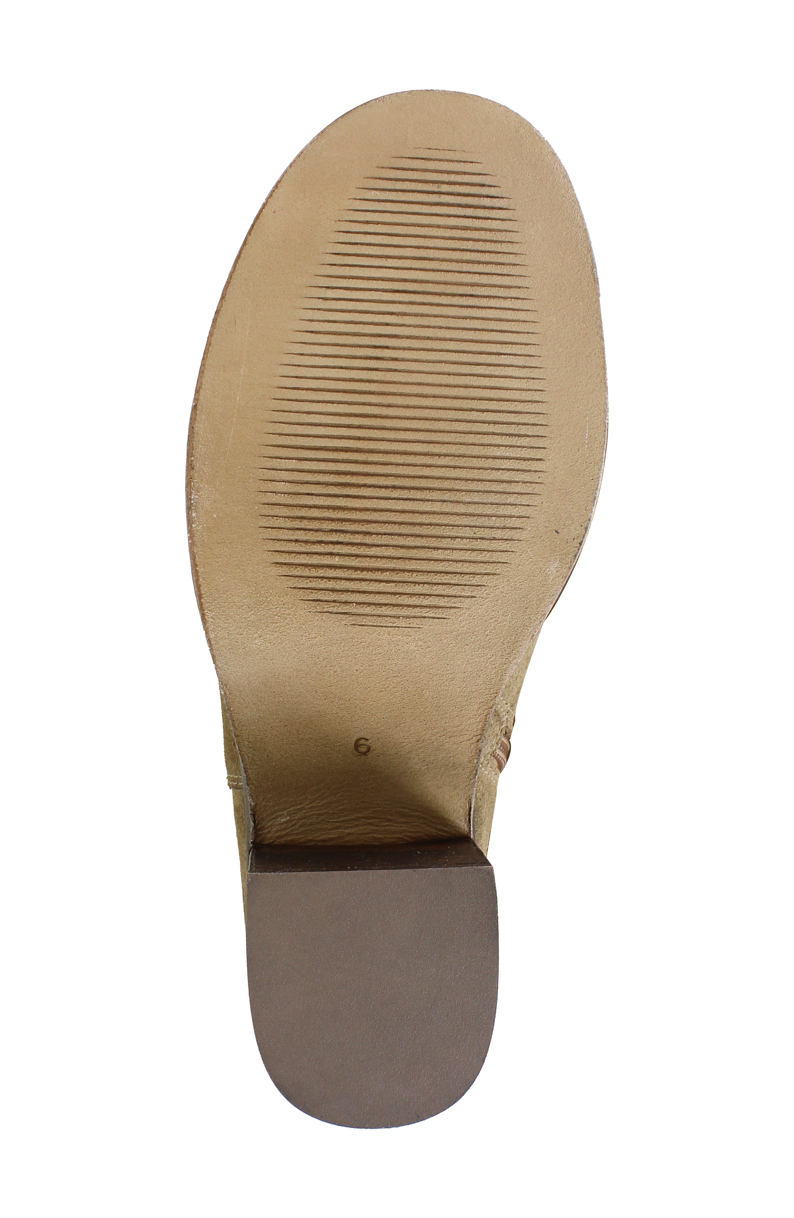 Casper Knee High Block Heel Boot, Alternate, color, BEIGE SUEDE