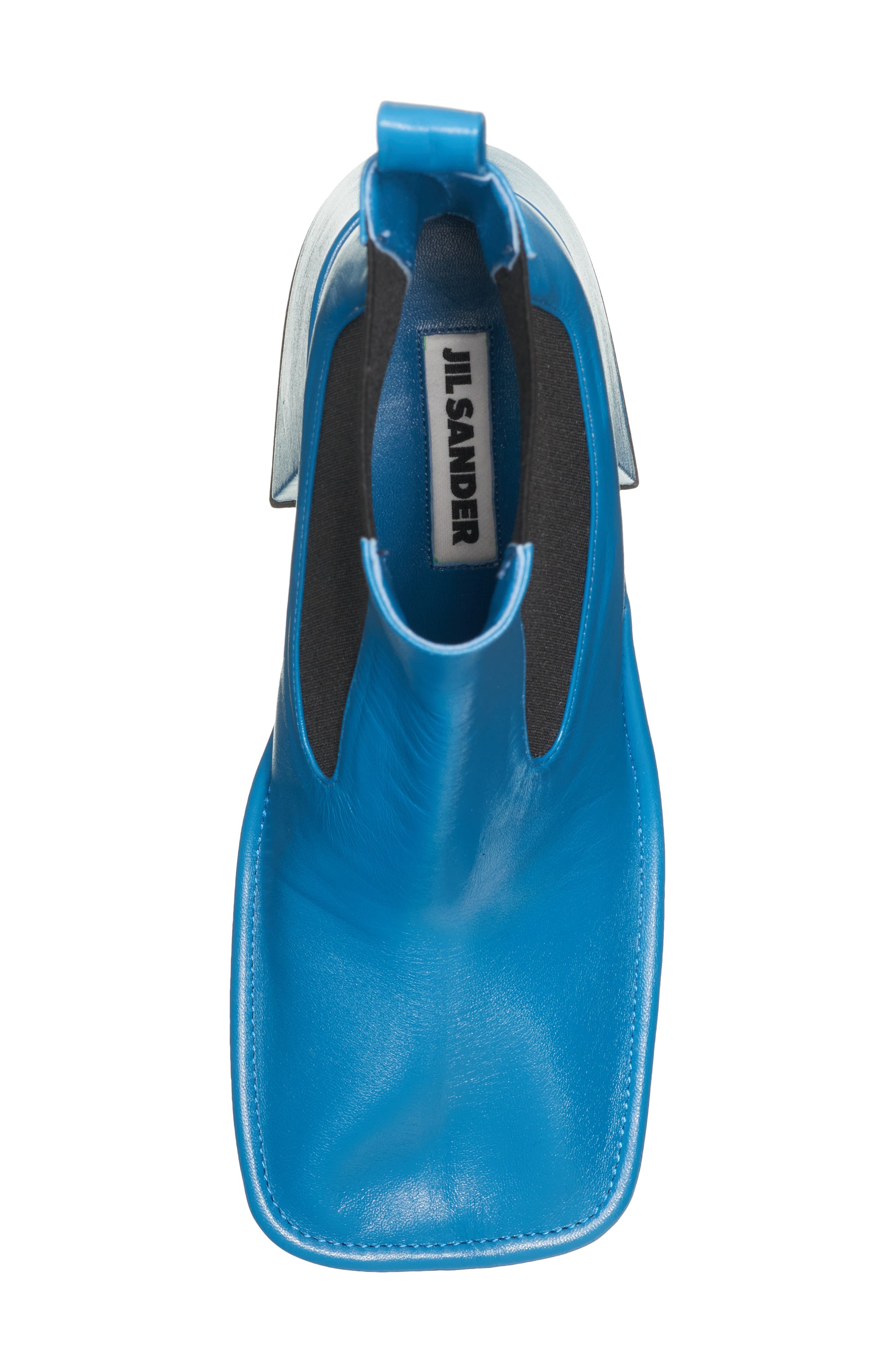 Jil Sander Square Toe Chelsea Boot, Alternate, color, 