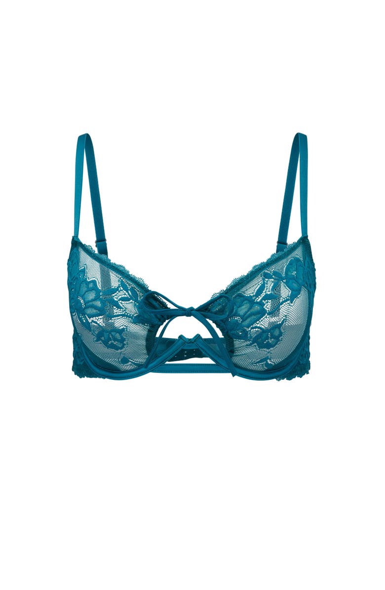 Adore Me Cathie Unlined Demi Bra, Alternate, color, 