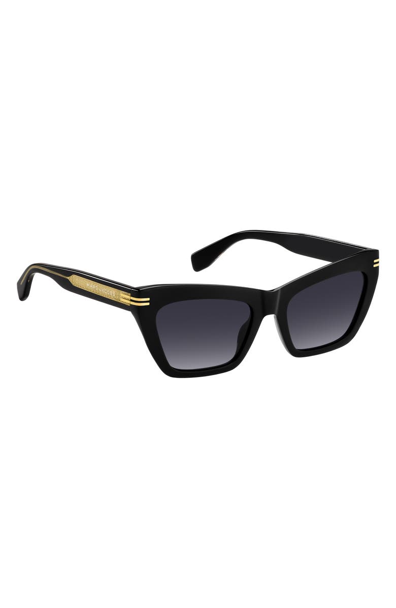 Marc Jacobs 54mm Gradient Rectangular Sunglasses, Alternate, color, 