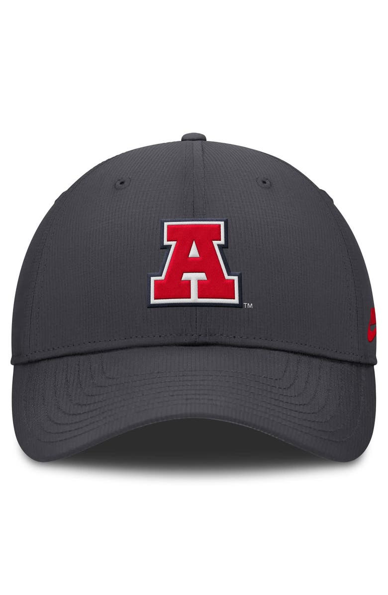 Nike Men's Nike Charcoal Arizona Wildcats Core Rise Vault Performance Adjustable Hat, Alternate, color, 